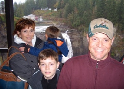 Our daughter Melissa, her husband Jason